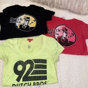 3 Dutch bro’s shirts